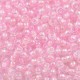 Miyuki rocailles Perlen 8/0 - Pink lined crystal ab 8-272